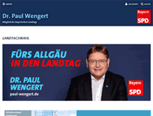 Tablet Screenshot of paul-wengert.de